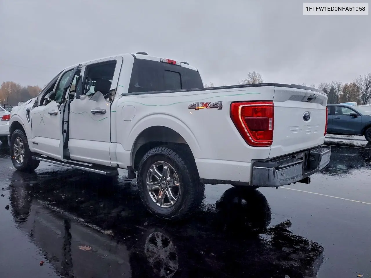 1FTFW1ED0NFA51058 2022 Ford F150 Supercrew
