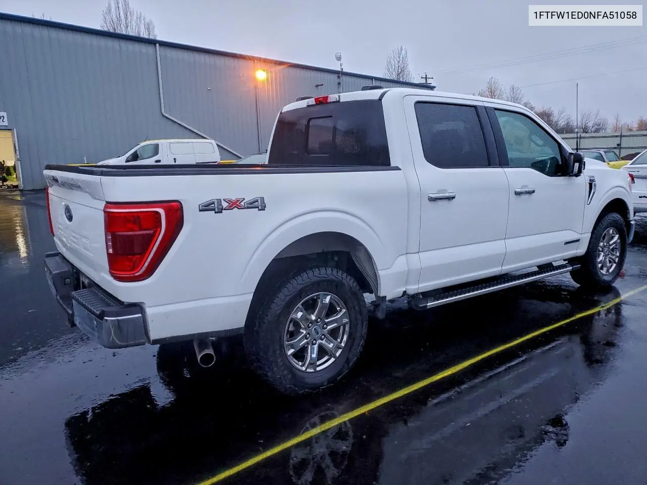 1FTFW1ED0NFA51058 2022 Ford F150 Supercrew