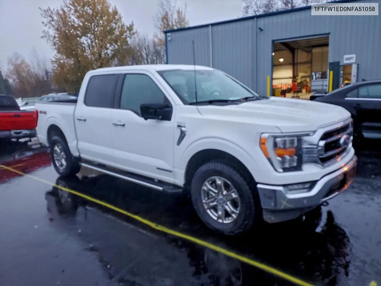 1FTFW1ED0NFA51058 2022 Ford F150 Supercrew