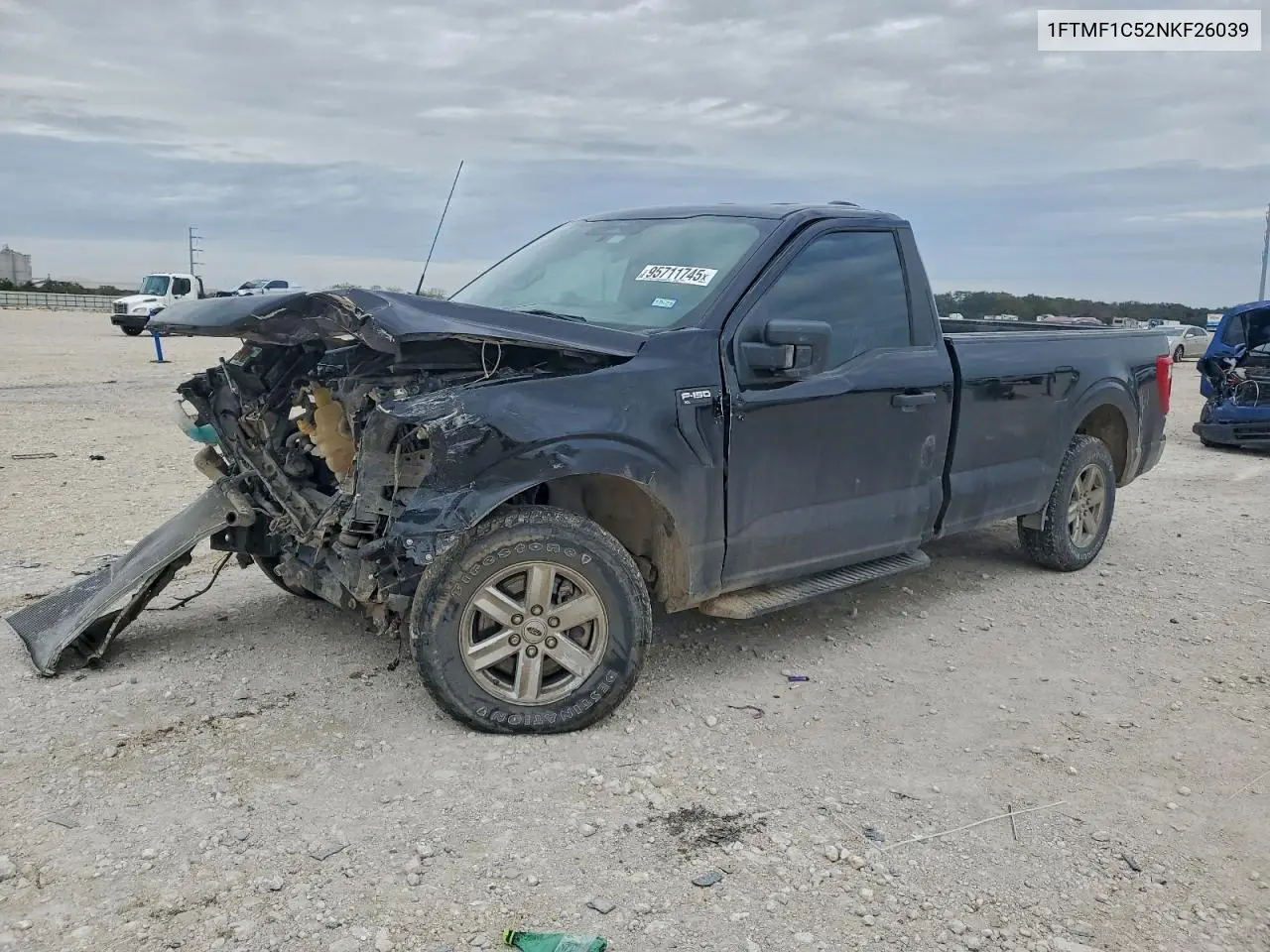 1FTMF1C52NKF26039 2022 Ford F150