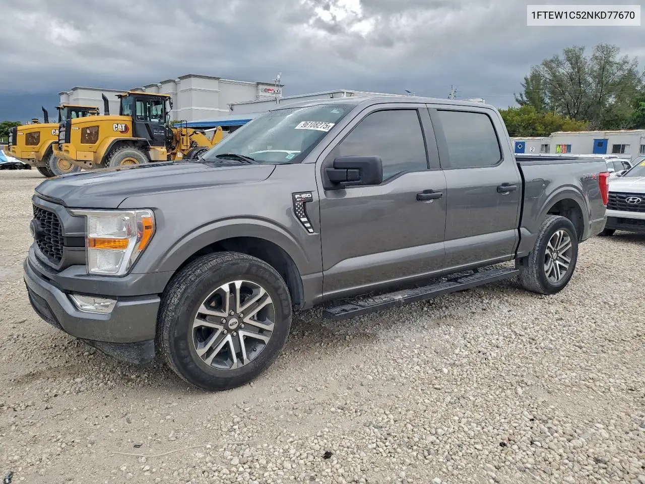 1FTEW1C52NKD77670 2022 Ford F150 Supercrew