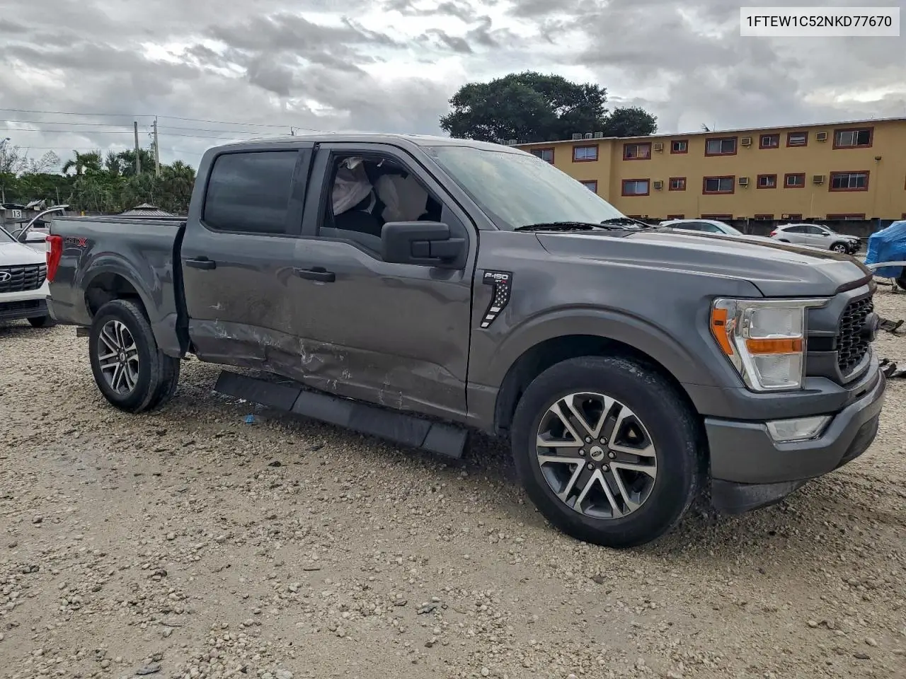 1FTEW1C52NKD77670 2022 Ford F150 Supercrew