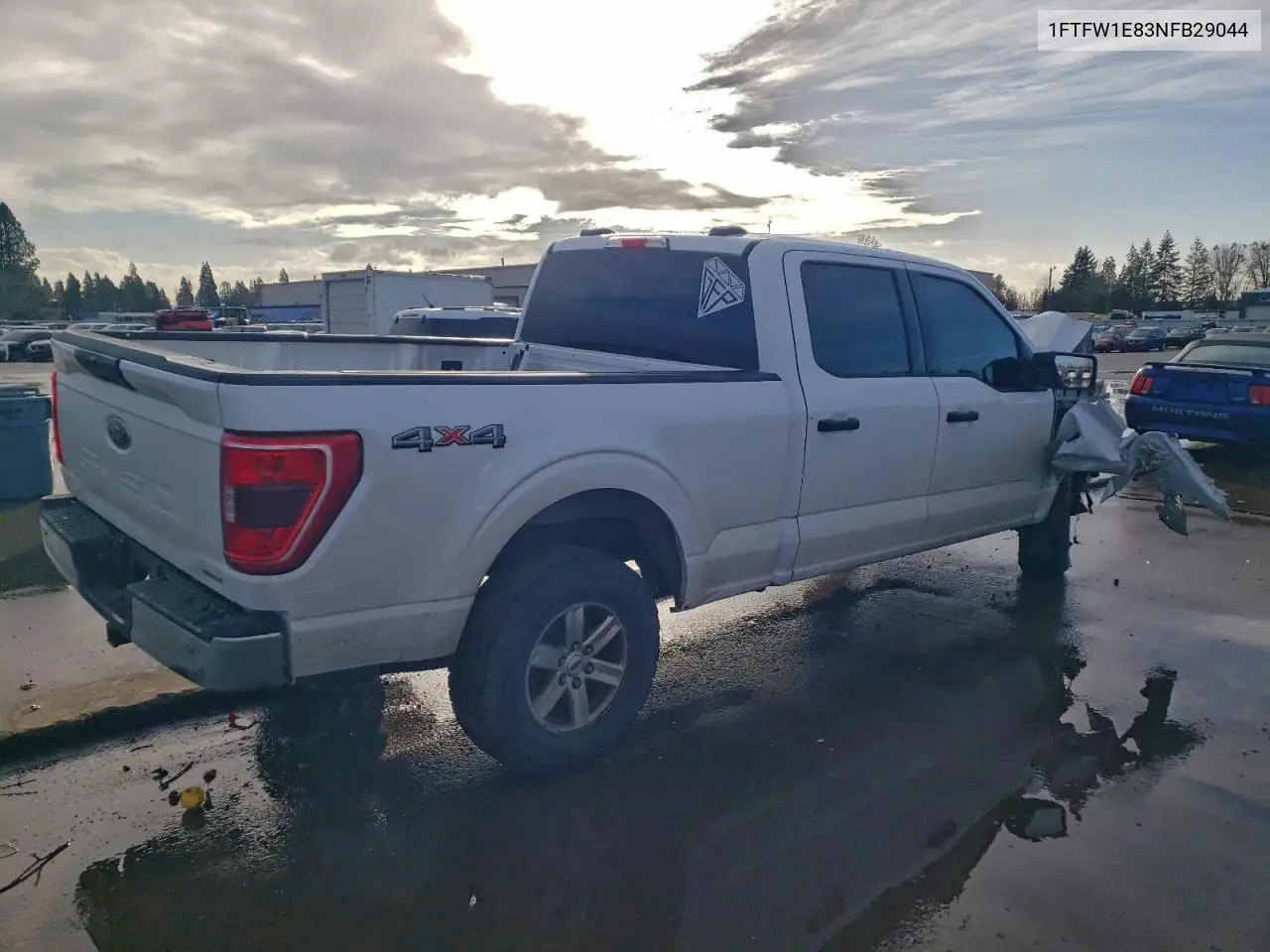 1FTFW1E83NFB29044 2022 Ford F150 Supercrew