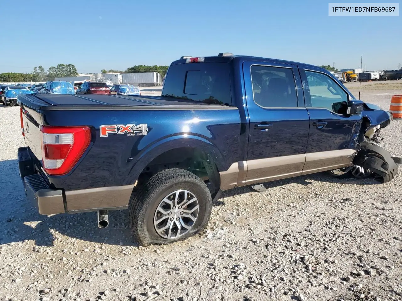 1FTFW1ED7NFB69687 2022 Ford F150 Supercrew