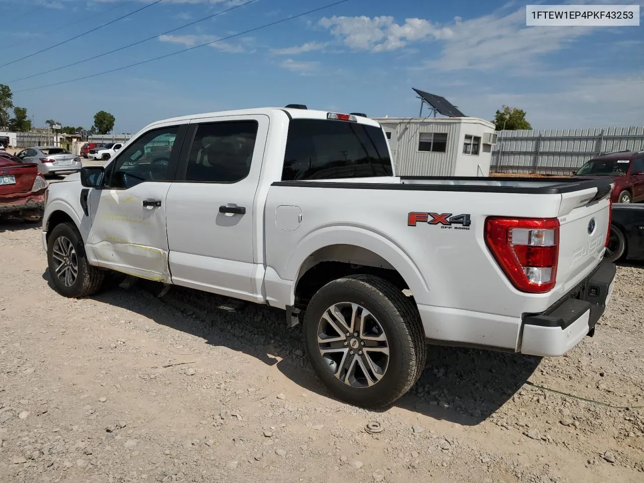 2023 Ford F150 Supercrew VIN: 1FTEW1EP4PKF43253 Lot: 71709874