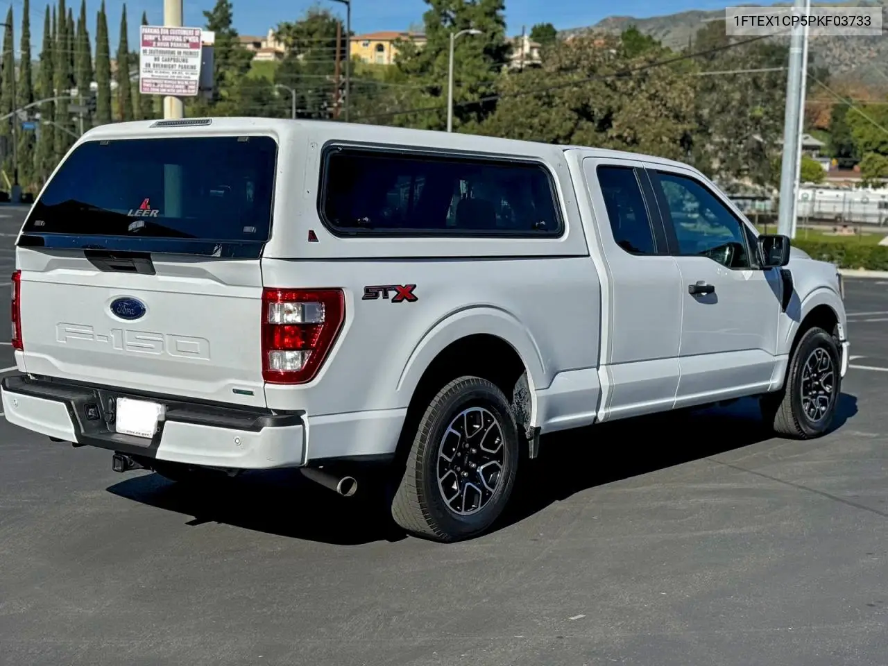1FTEX1CP5PKF03733 2023 Ford F150 Super Cab