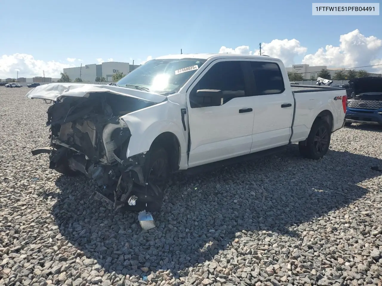 1FTFW1E51PFB04491 2023 Ford F150 Supercrew