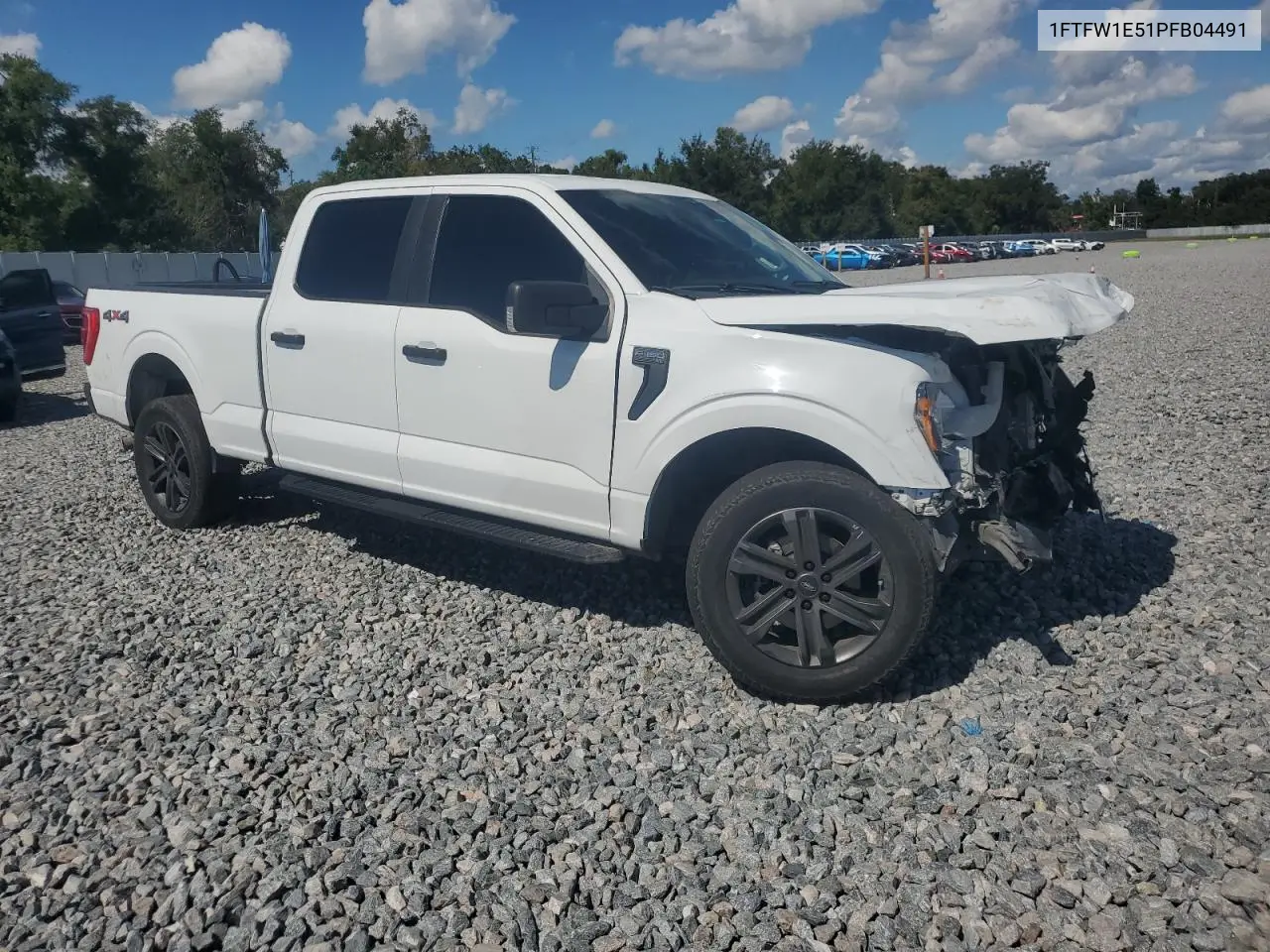 1FTFW1E51PFB04491 2023 Ford F150 Supercrew