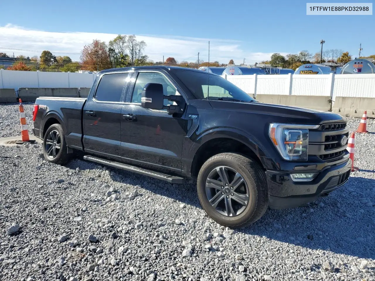 1FTFW1E88PKD32988 2023 Ford F150 Supercrew