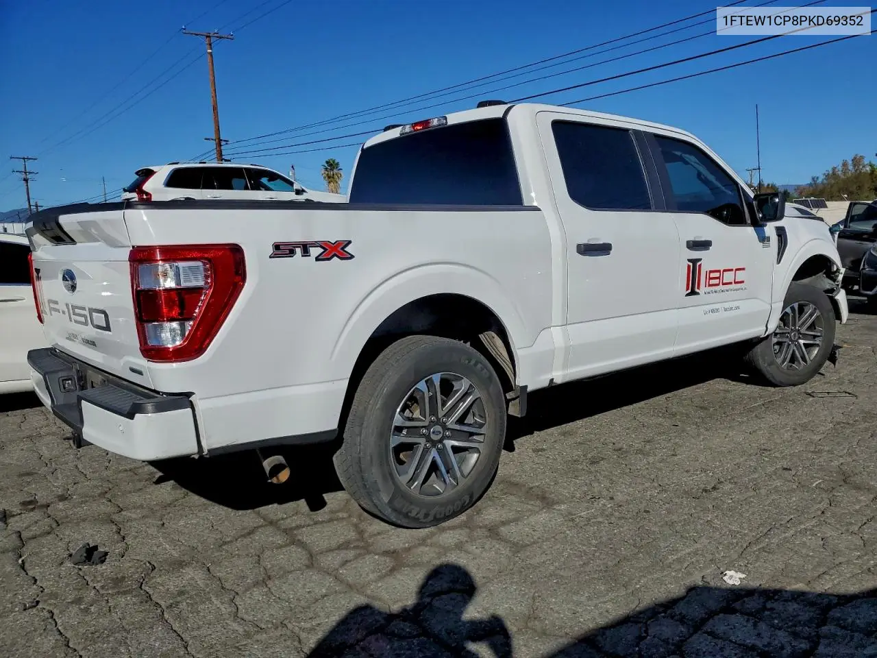 1FTEW1CP8PKD69352 2023 Ford F150 Supercrew