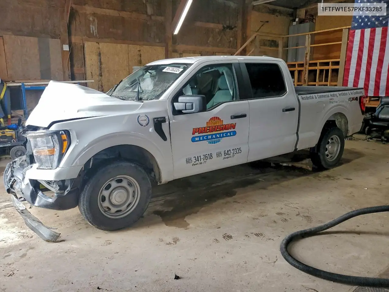 1FTFW1E57PKF33285 2023 Ford F150 Supercrew