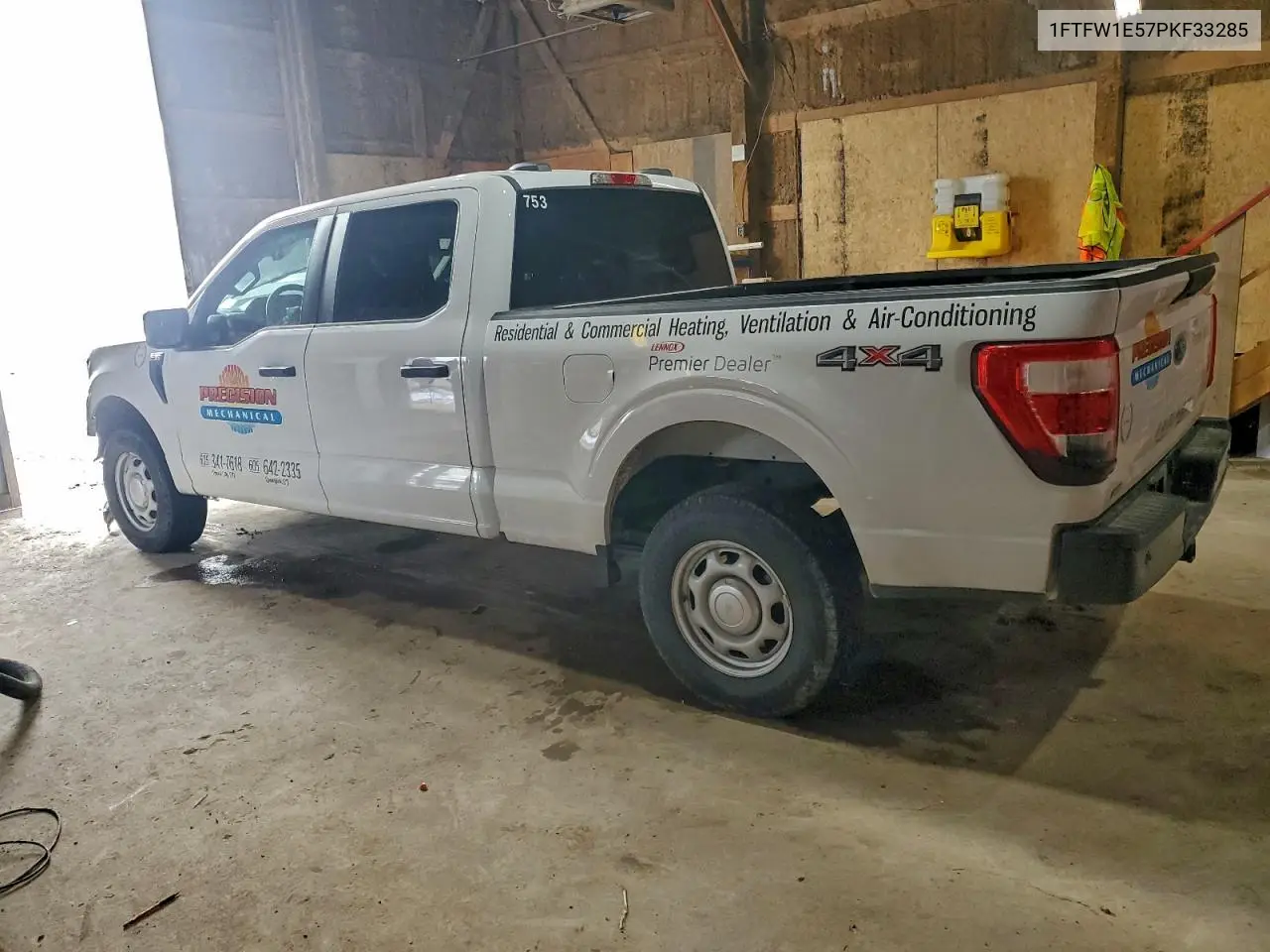 1FTFW1E57PKF33285 2023 Ford F150 Supercrew