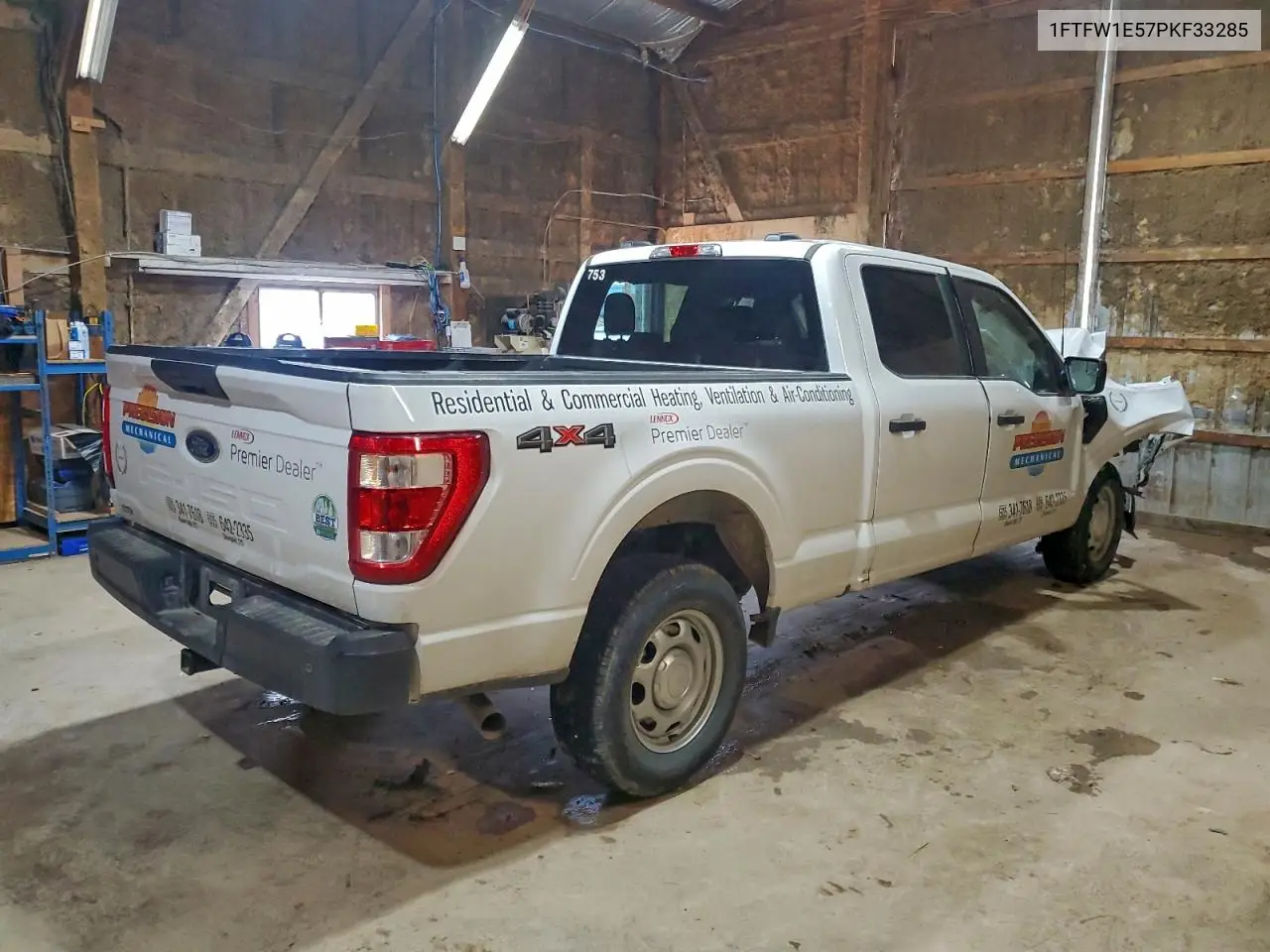 1FTFW1E57PKF33285 2023 Ford F150 Supercrew