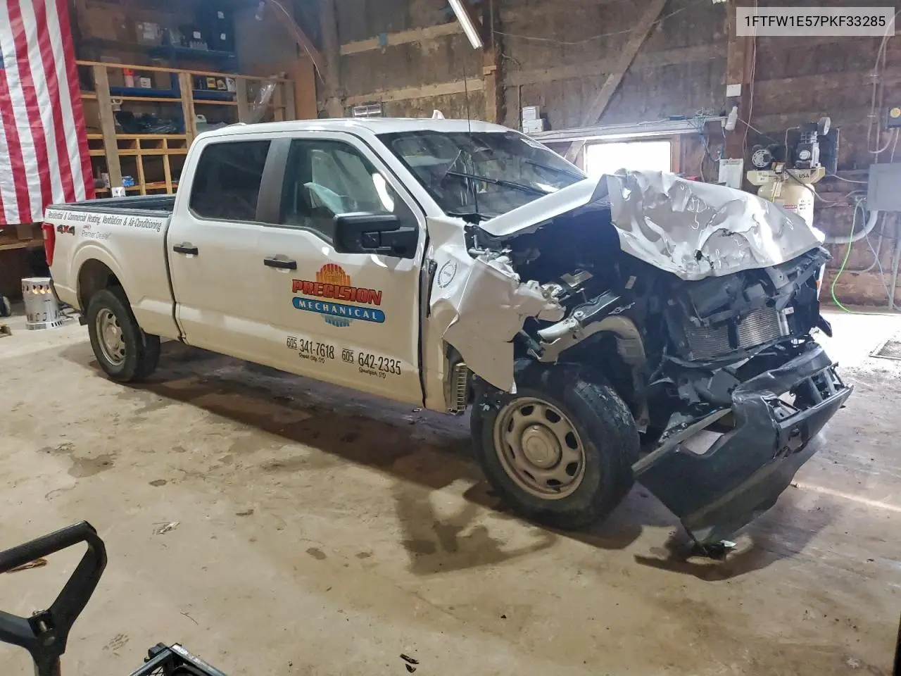 1FTFW1E57PKF33285 2023 Ford F150 Supercrew