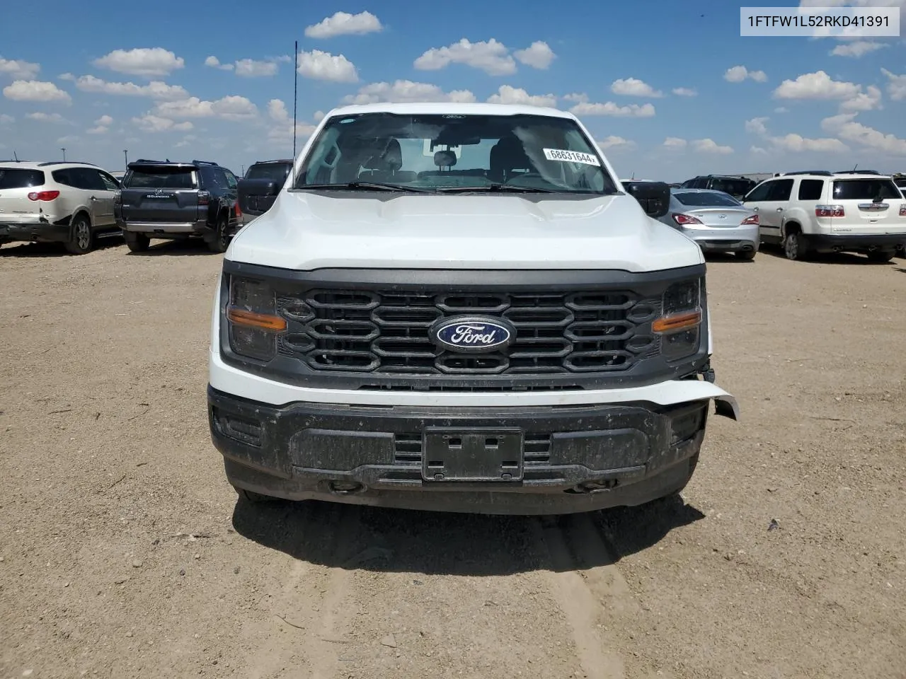 2024 Ford F150 Xl VIN: 1FTFW1L52RKD41391 Lot: 68631644