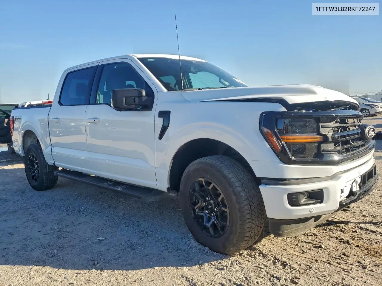 1FTFW3L82RKF72247 2024 Ford F150 Xlt