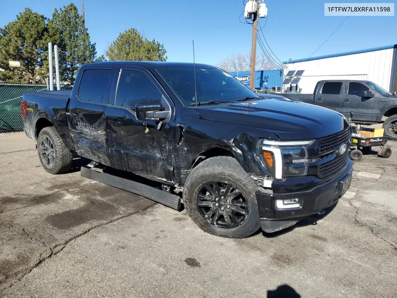 1FTFW7L8XRFA11598 2024 Ford F150 Platinum
