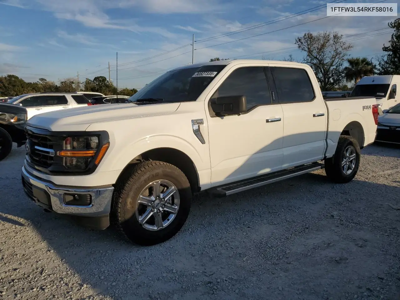 1FTFW3L54RKF58016 2024 Ford F150 Xlt