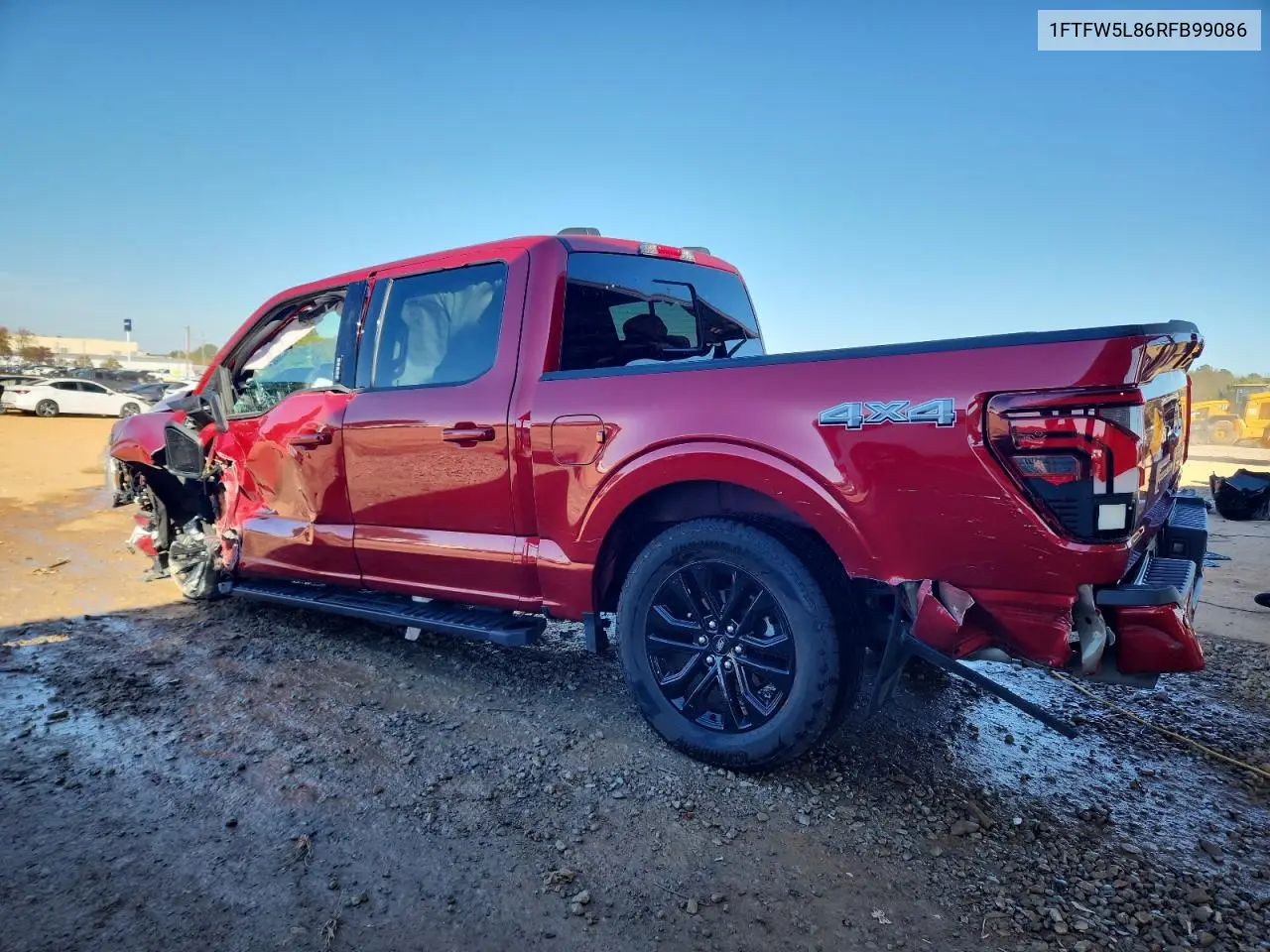 1FTFW5L86RFB99086 2024 Ford F150 Lariat