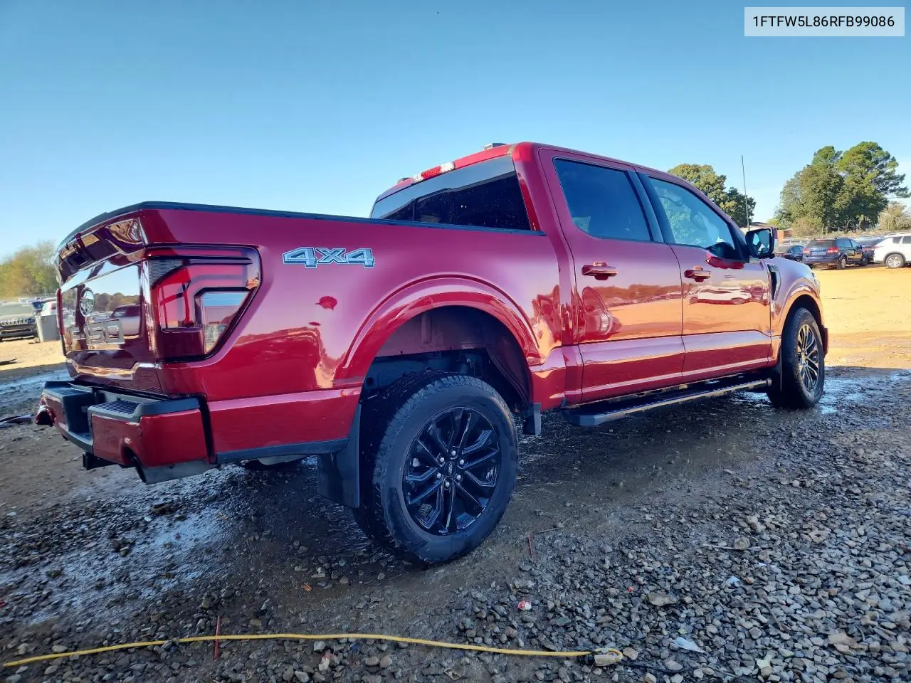1FTFW5L86RFB99086 2024 Ford F150 Lariat