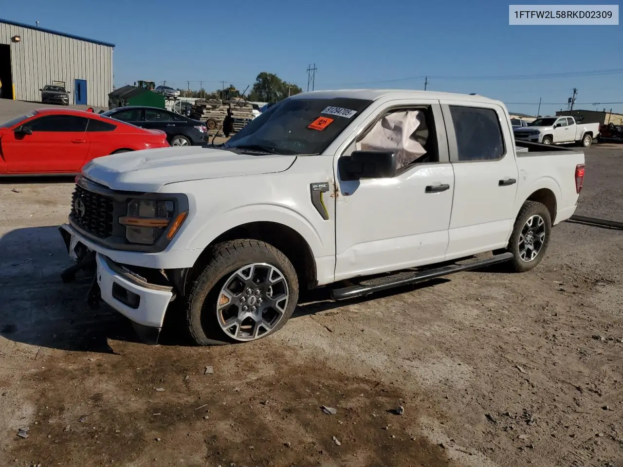 1FTFW2L58RKD02309 2024 Ford F150 Stx