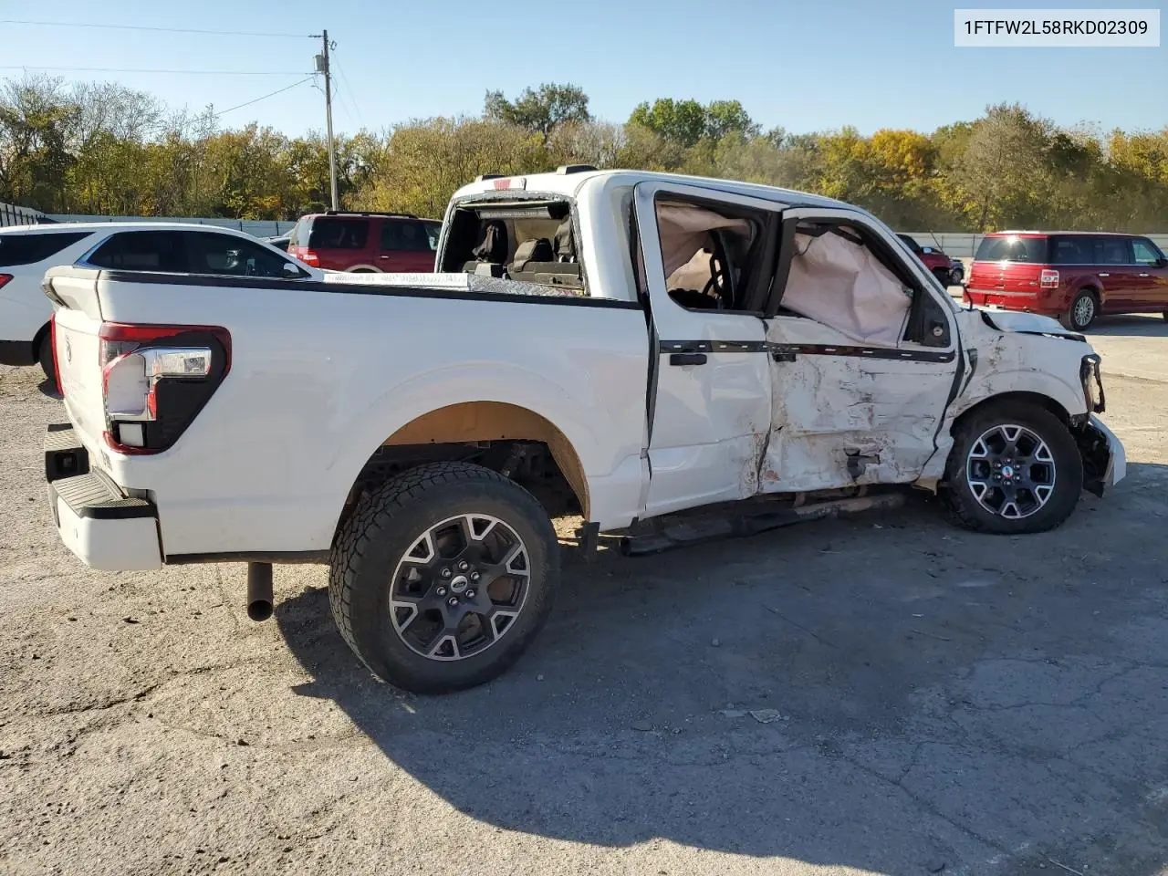 1FTFW2L58RKD02309 2024 Ford F150 Stx