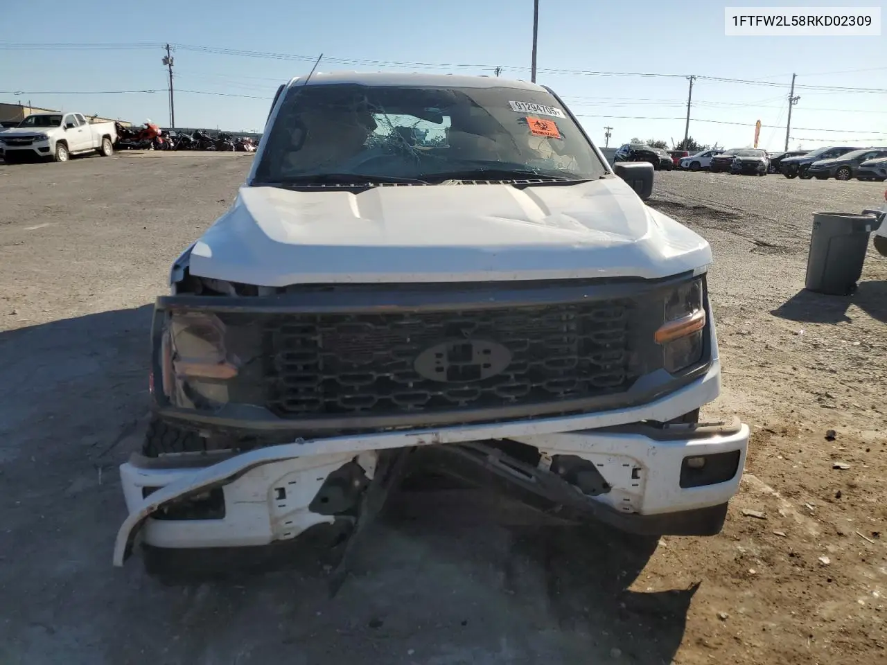 1FTFW2L58RKD02309 2024 Ford F150 Stx