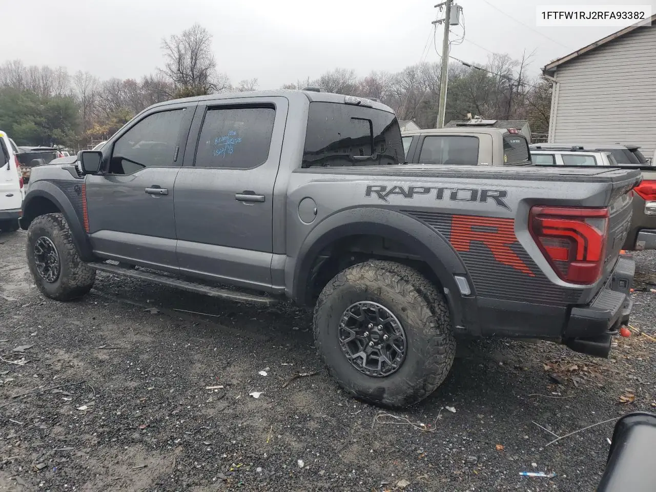 1FTFW1RJ2RFA93382 2024 Ford F150 Raptor