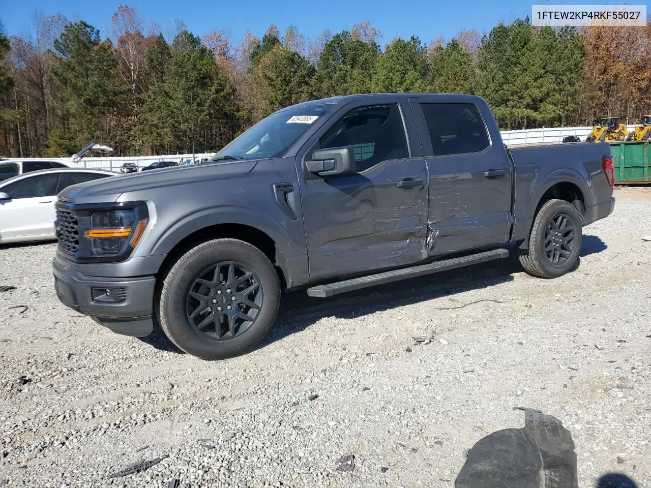 1FTEW2KP4RKF55027 2024 Ford F150 Stx