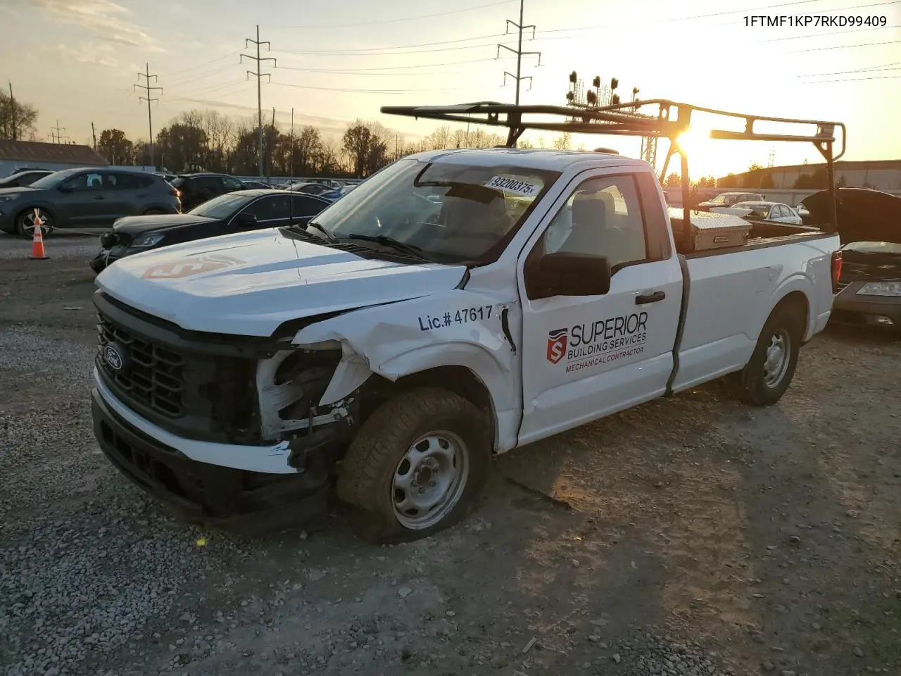 1FTMF1KP7RKD99409 2024 Ford F150 Xl