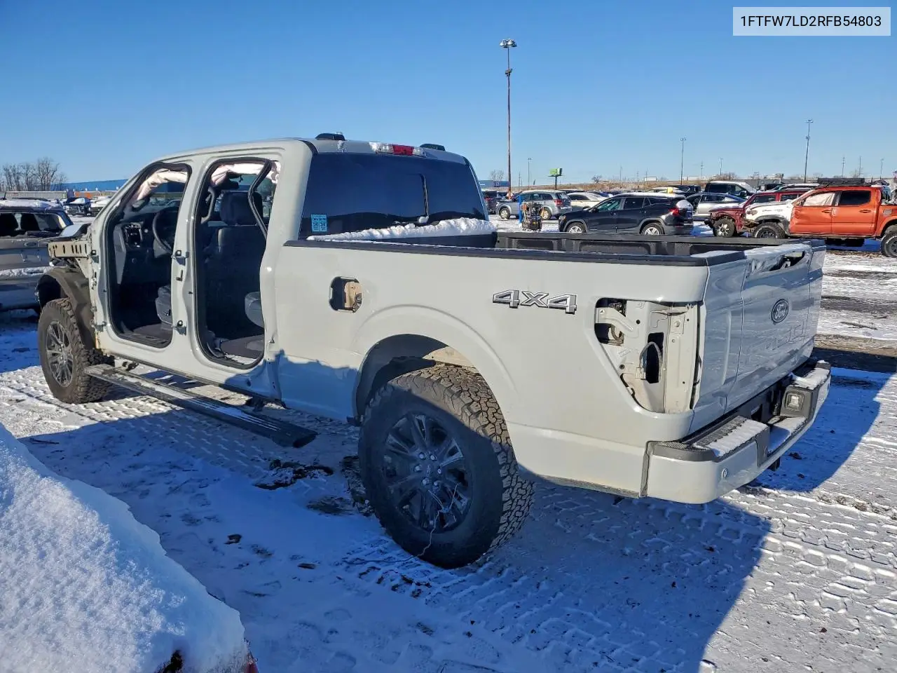 1FTFW7LD2RFB54803 2024 Ford F150 Platinum