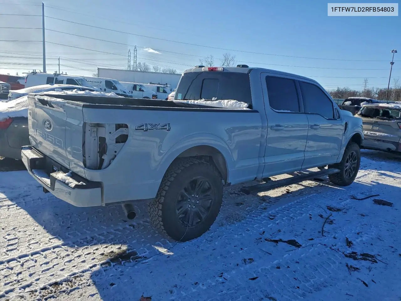 1FTFW7LD2RFB54803 2024 Ford F150 Platinum