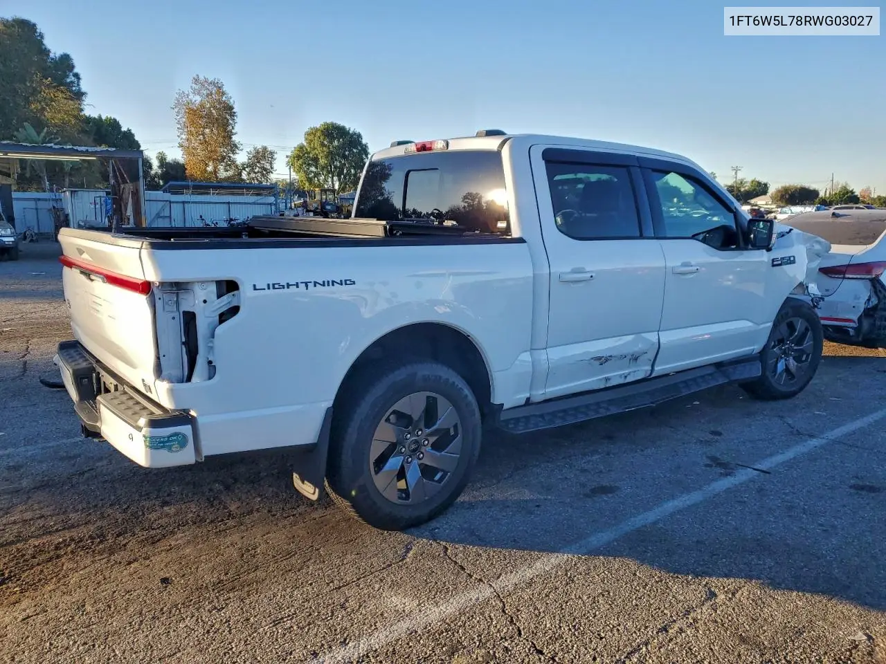 1FT6W5L78RWG03027 2024 Ford F150 Lightning Lariat