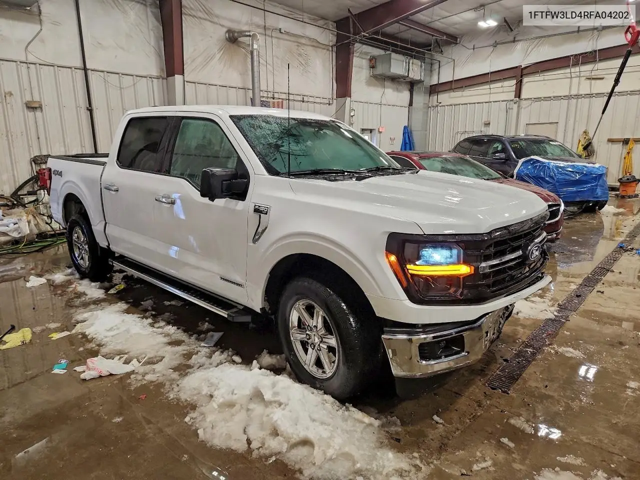 1FTFW3LD4RFA04202 2024 Ford F150 Xlt