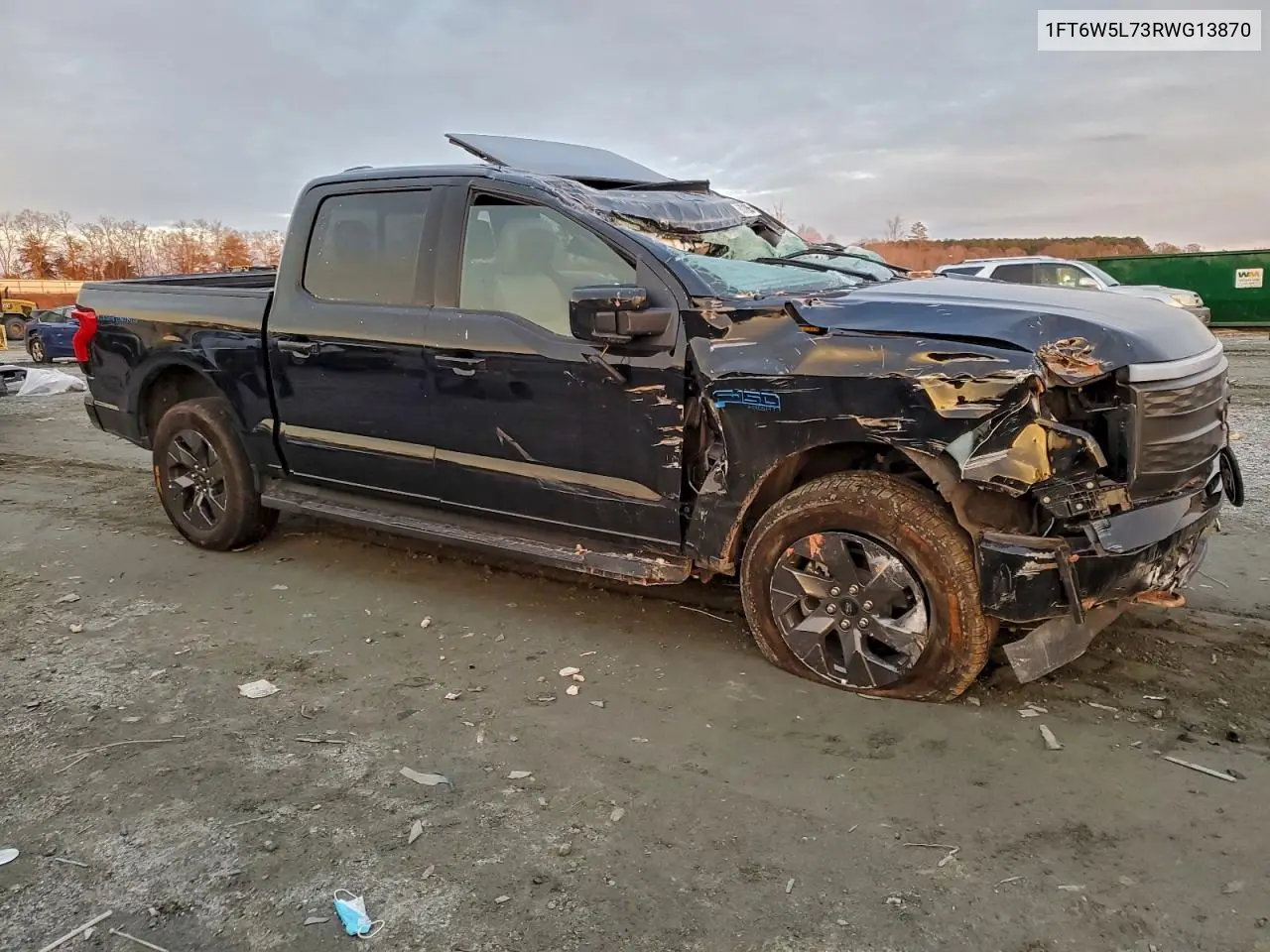 1FT6W5L73RWG13870 2024 Ford F150 Lightning Lariat