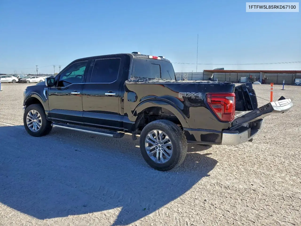 1FTFW5L85RKD67100 2024 Ford F150 Lariat