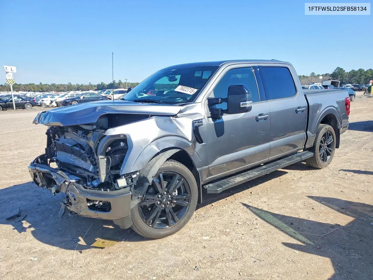 1FTFW5LD2SFB58134 2025 Ford F150 Lariat