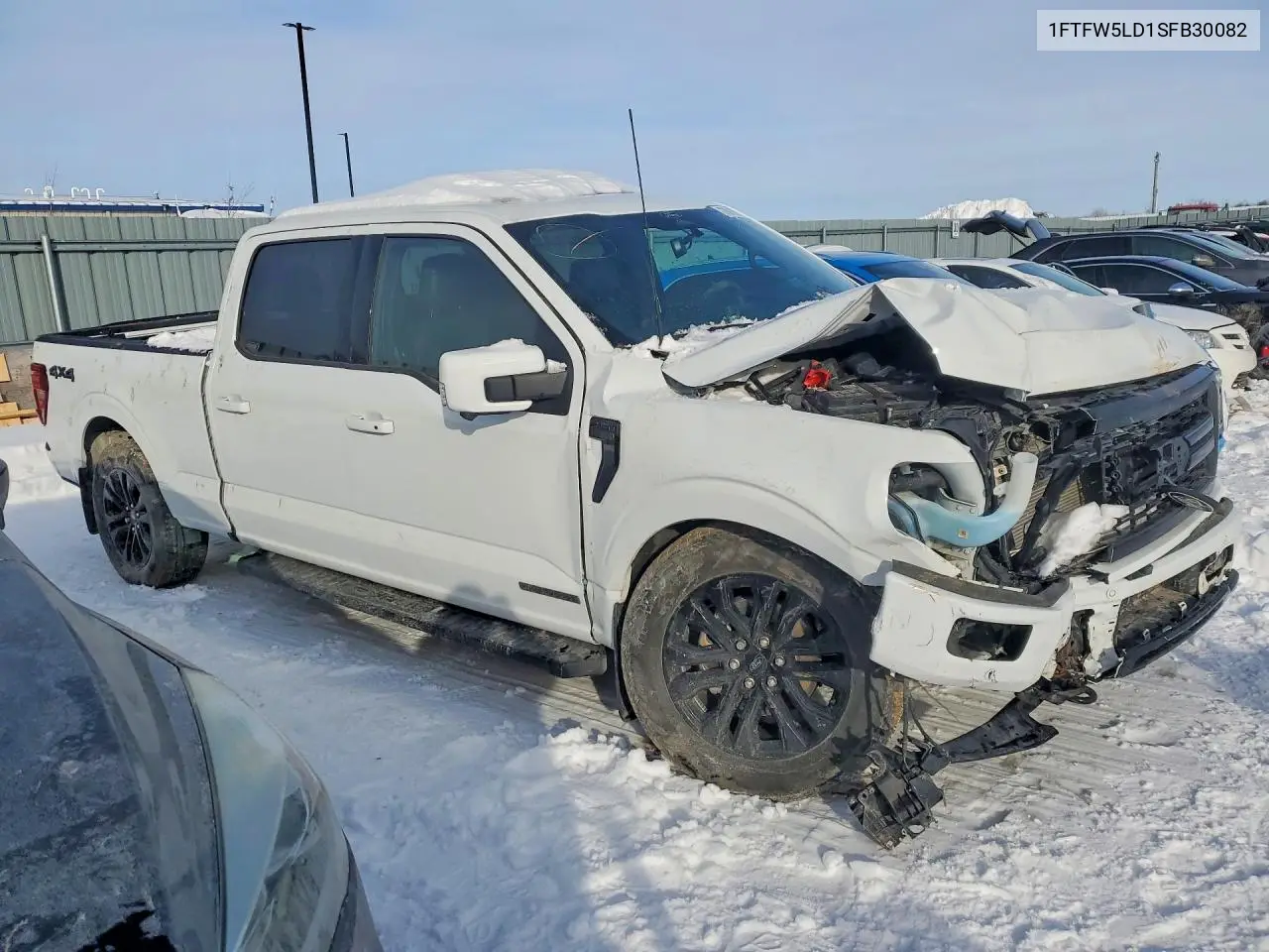 1FTFW5LD1SFB30082 2025 Ford F150 Lariat
