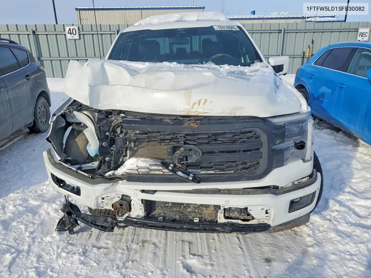 1FTFW5LD1SFB30082 2025 Ford F150 Lariat