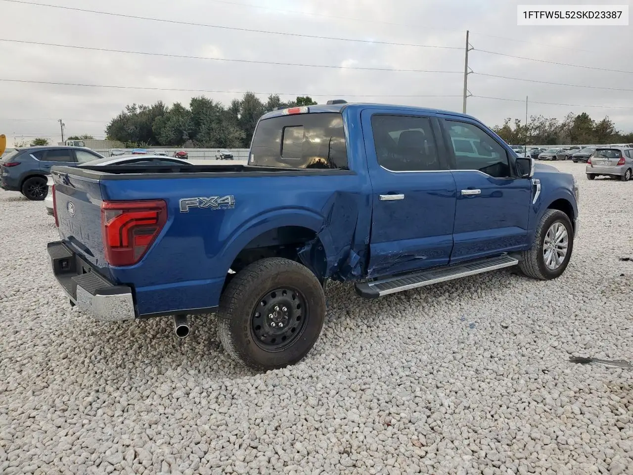 1FTFW5L52SKD23387 2025 Ford F150 Lariat