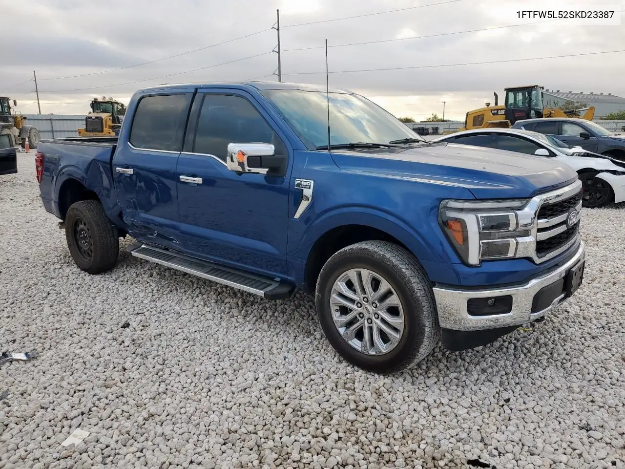 1FTFW5L52SKD23387 2025 Ford F150 Lariat