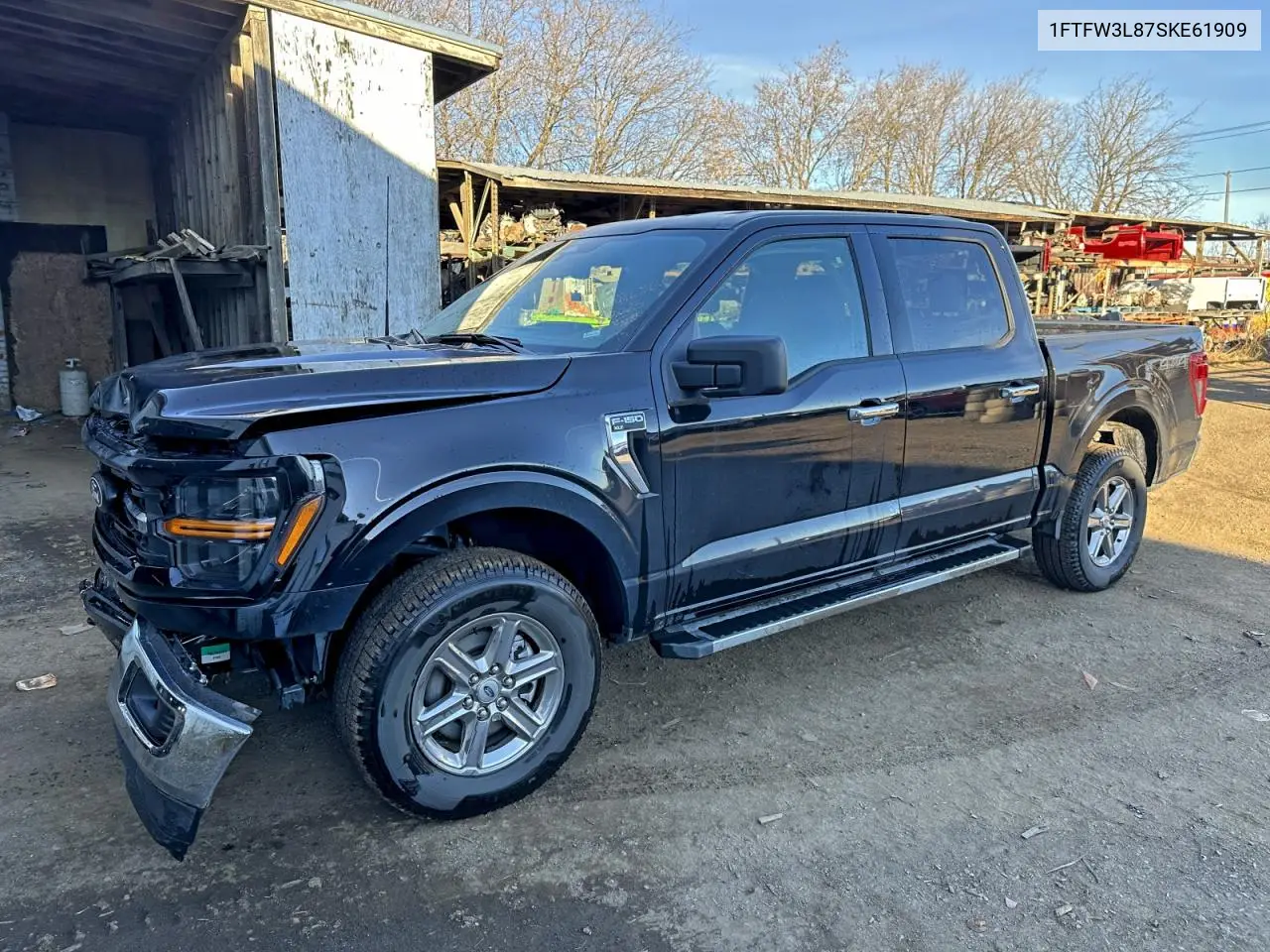 1FTFW3L87SKE61909 2025 Ford F150 Xlt