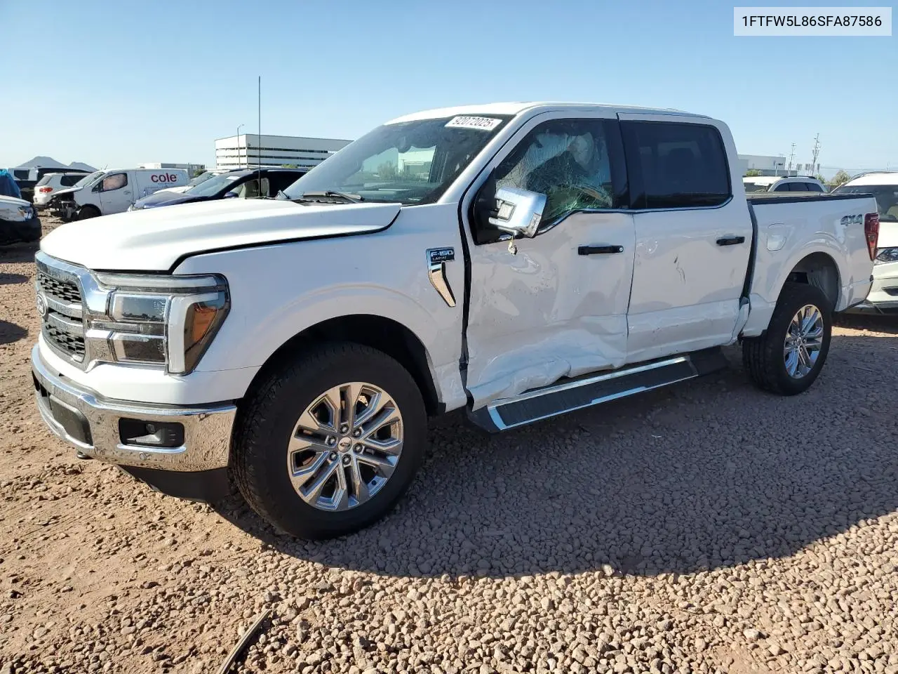 1FTFW5L86SFA87586 2025 Ford F150 Lariat