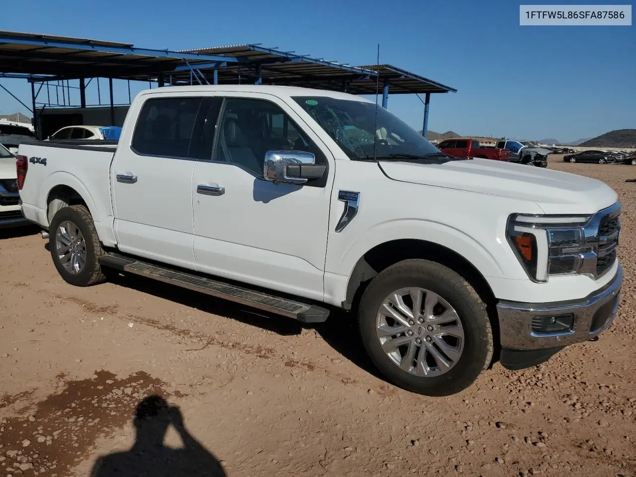 1FTFW5L86SFA87586 2025 Ford F150 Lariat