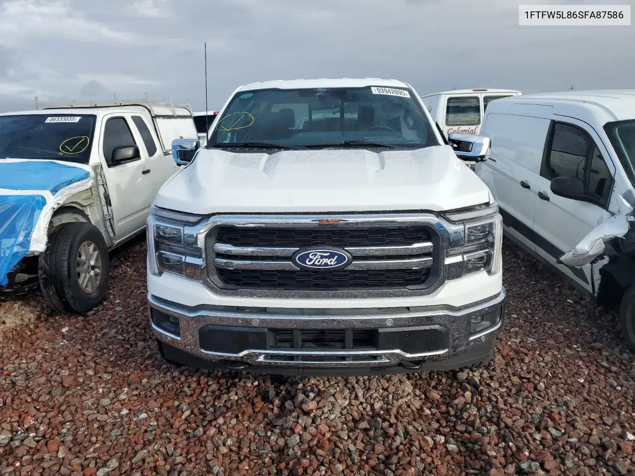 1FTFW5L86SFA87586 2025 Ford F150 Lariat