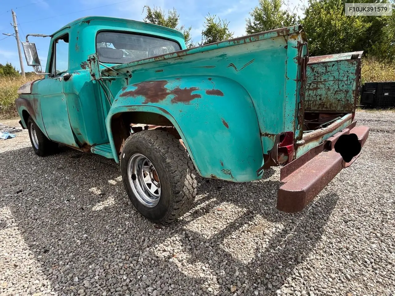 F10JK391579 1963 Ford F-100