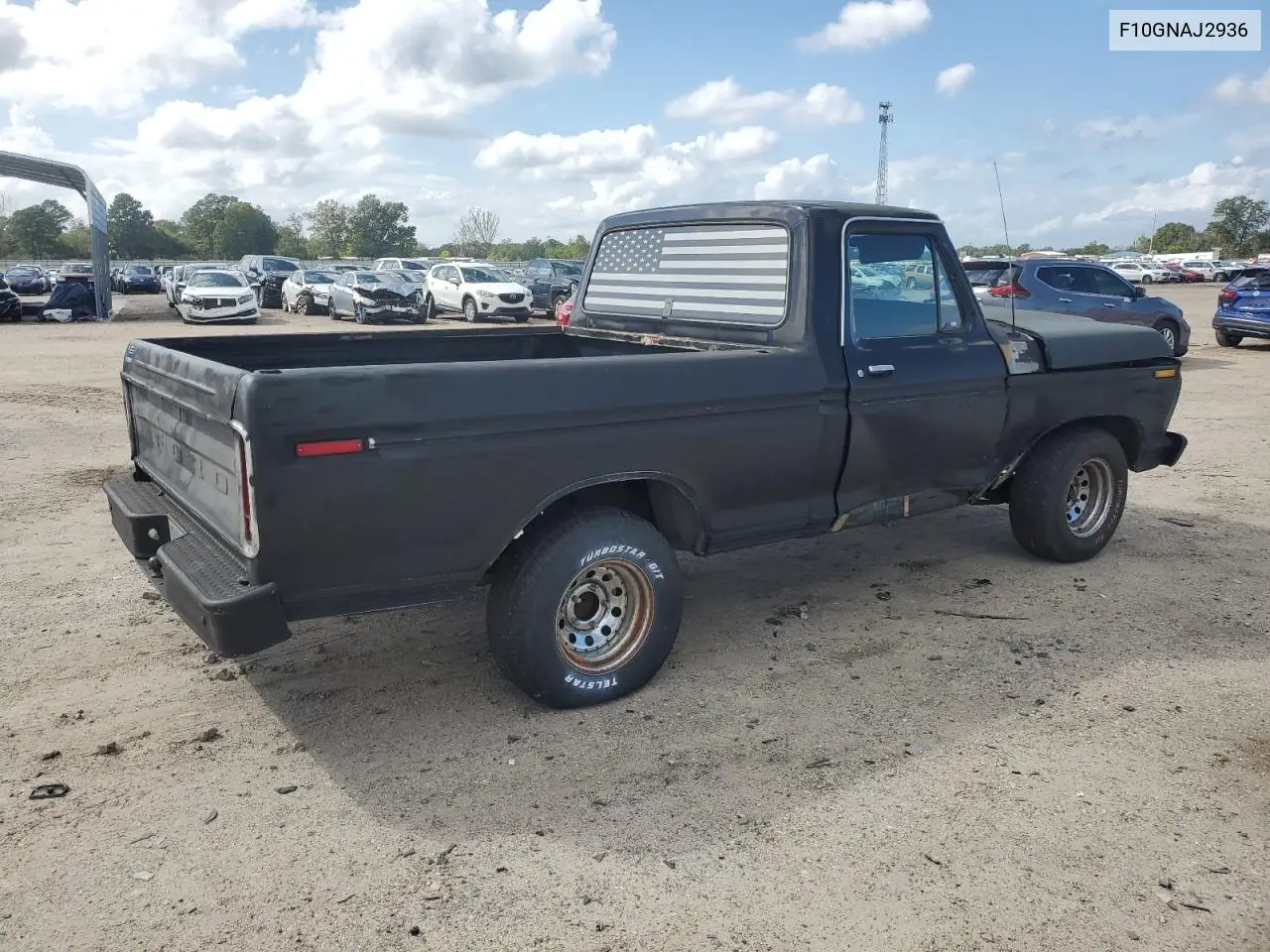 F10GNAJ2936 1976 Ford F-100