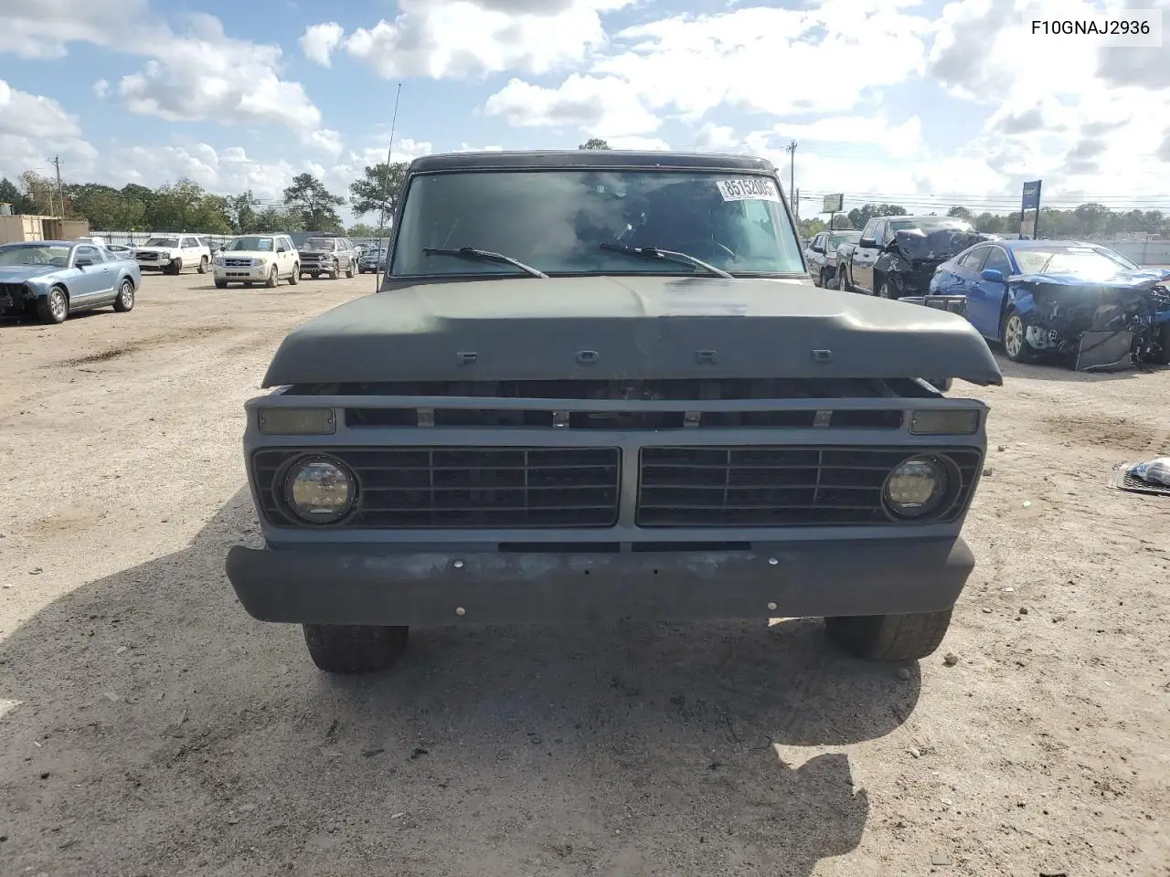 F10GNAJ2936 1976 Ford F-100