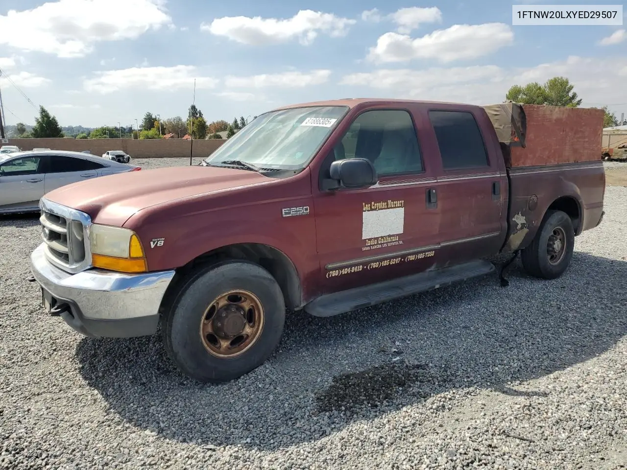 1FTNW20LXYED29507 2000 Ford F250 Super Duty
