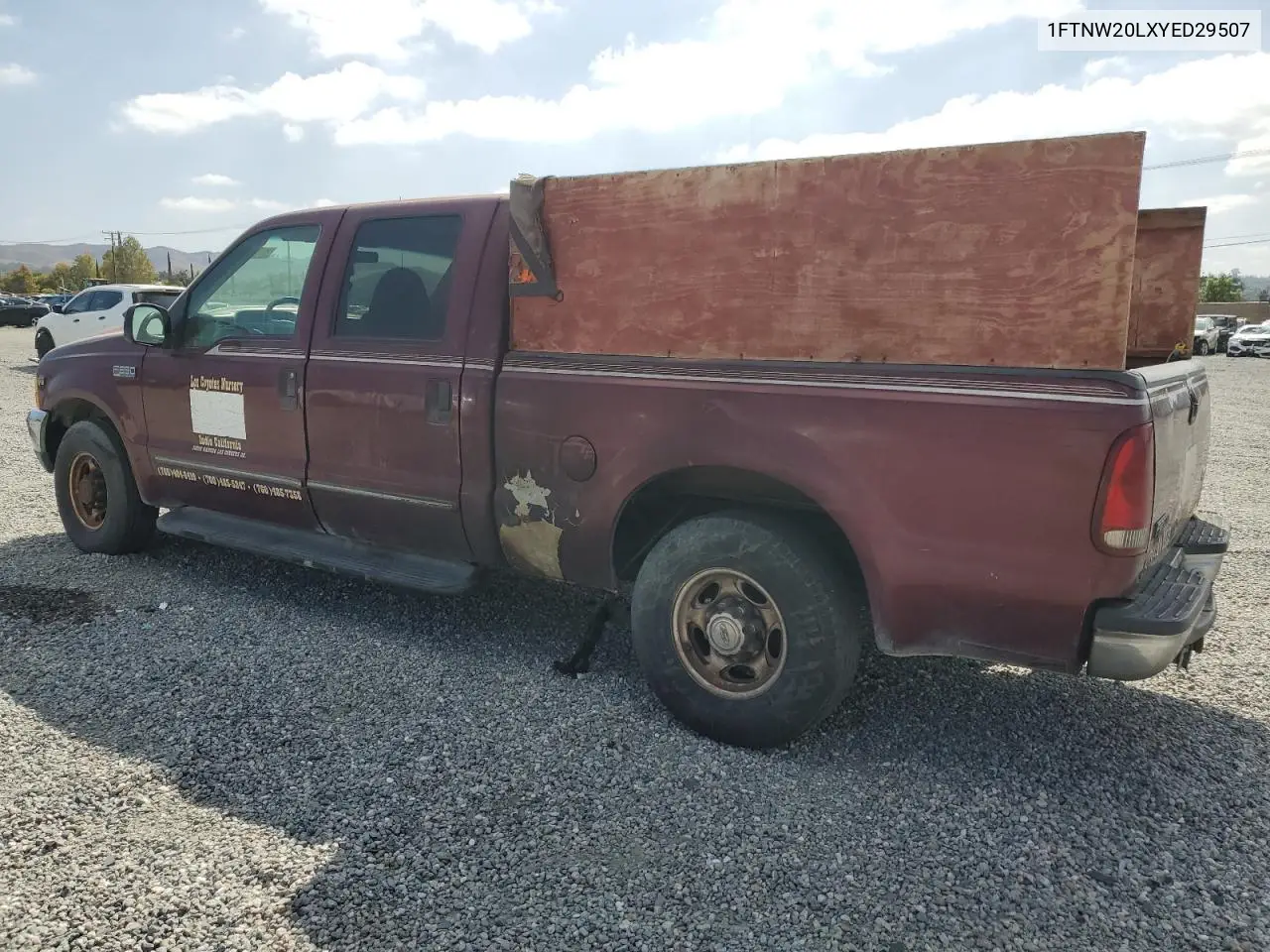 1FTNW20LXYED29507 2000 Ford F250 Super Duty